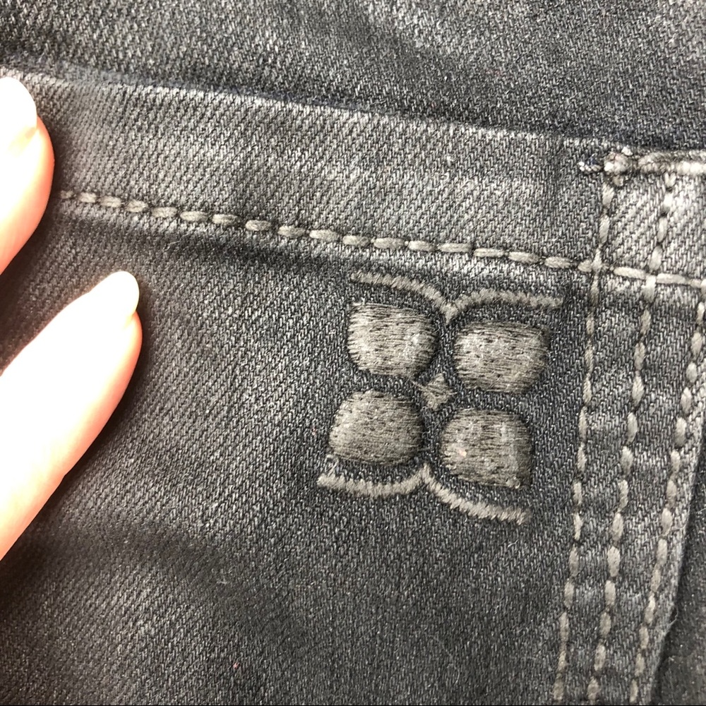 BCBGMaxAzria May skinny icy night wax jeans sz 28 - Picture 10 of 11